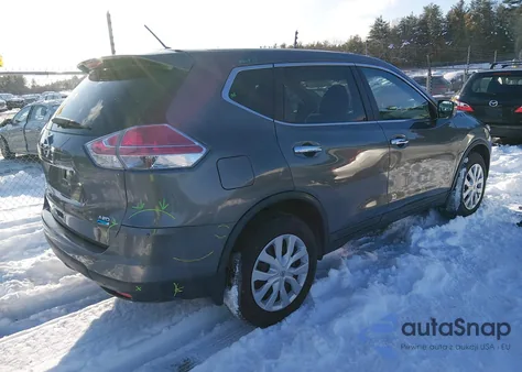 2014 Nissan Rogue S из США, поврежденный, VIN 5N1AT2MKXEC768394